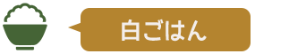 白ごはん